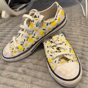 Converse - lemon print 🍋
